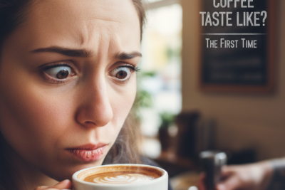 What Does Coffee Taste Like for the First Time