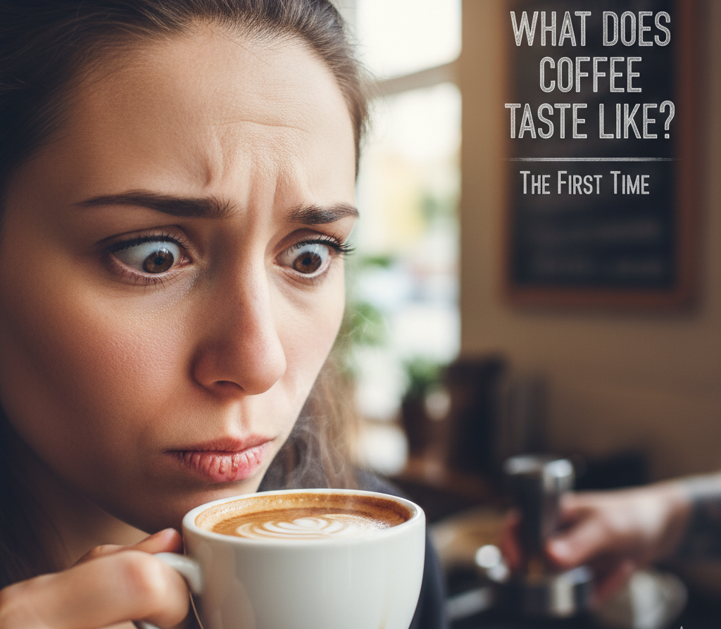 What Does Coffee Taste Like for the First Time