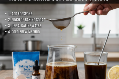 How to Make Coffee Less Acidic